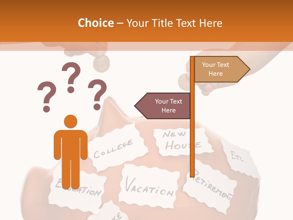 Human Hold Two PowerPoint Template