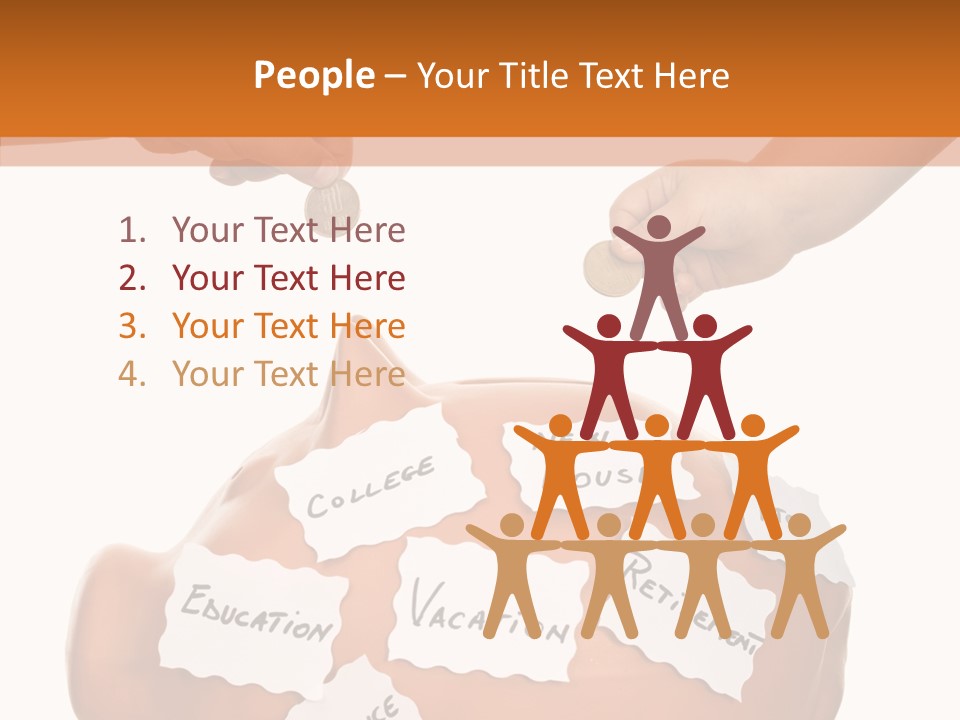 Human Hold Two PowerPoint Template