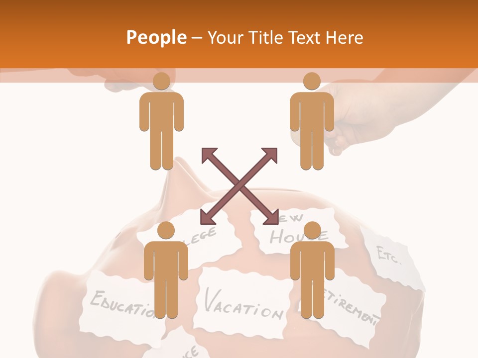 Human Hold Two PowerPoint Template