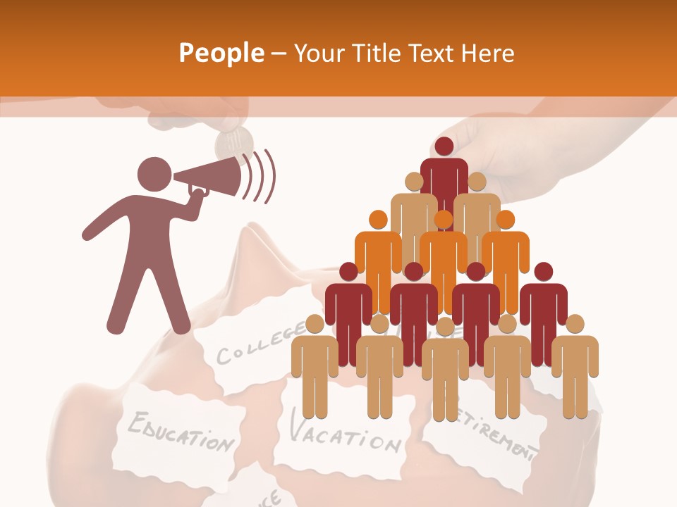 Human Hold Two PowerPoint Template