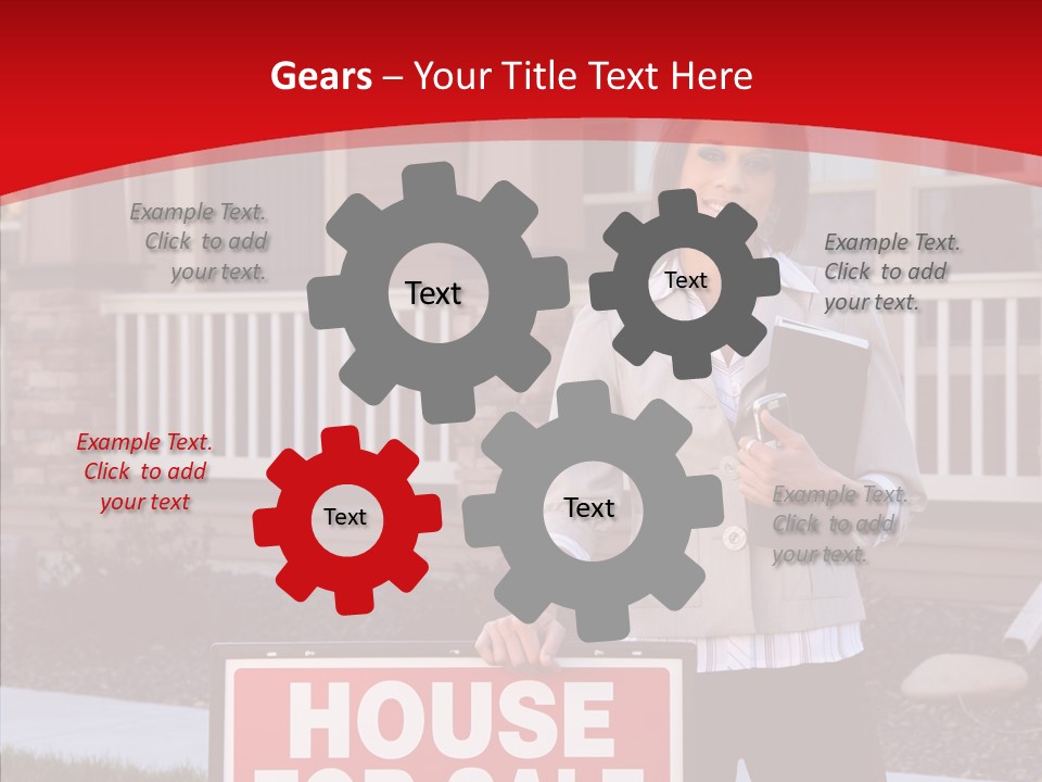 Caregiver Finger Elder PowerPoint Template