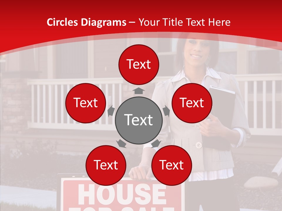 Caregiver Finger Elder PowerPoint Template