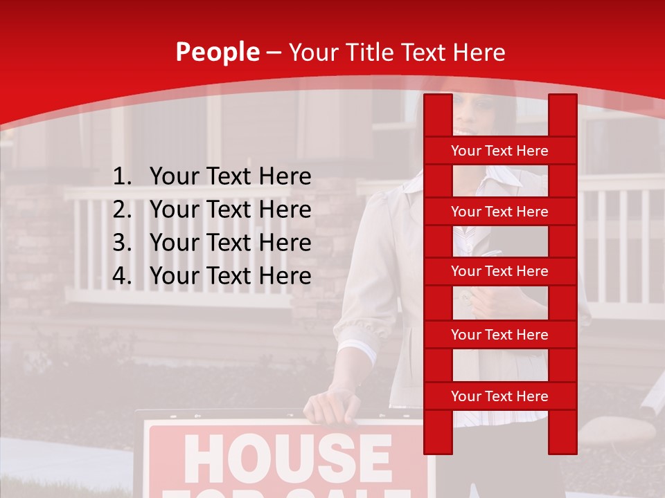 Caregiver Finger Elder PowerPoint Template