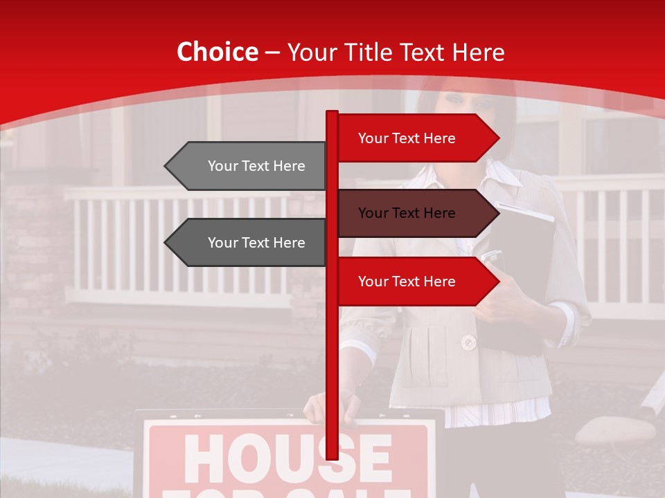 Caregiver Finger Elder PowerPoint Template