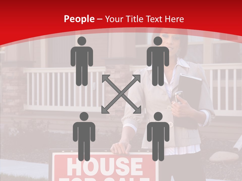 Caregiver Finger Elder PowerPoint Template