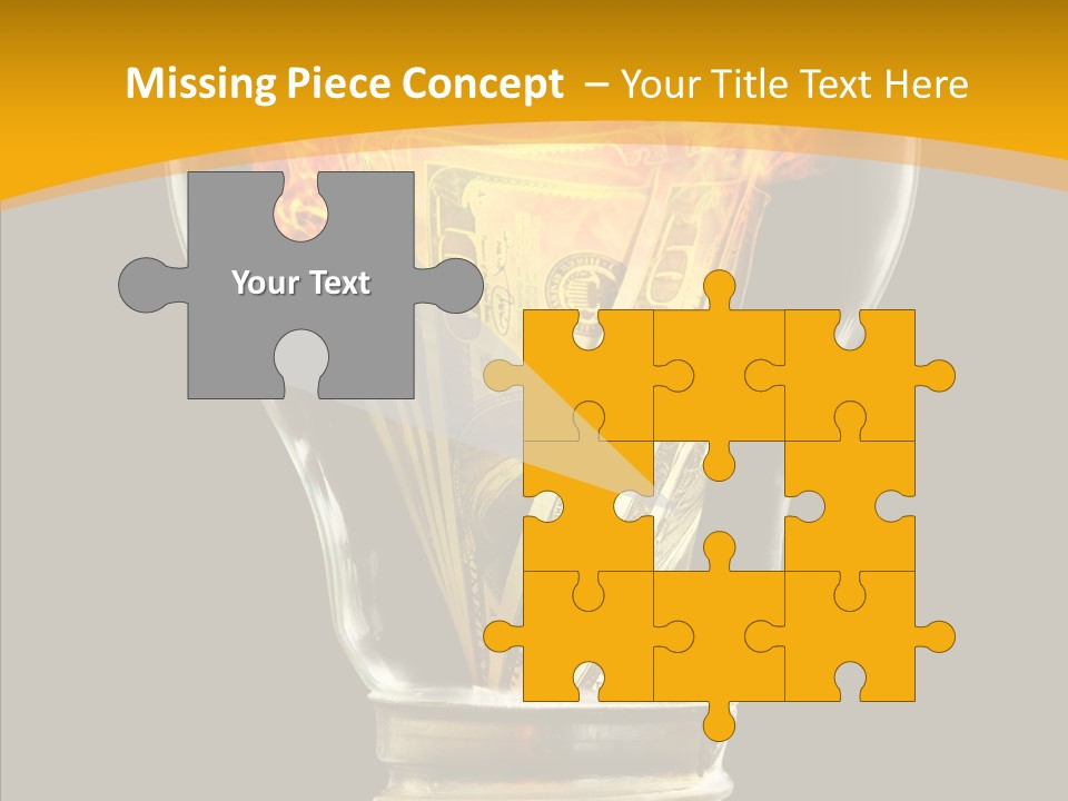 Hold Help Two PowerPoint Template