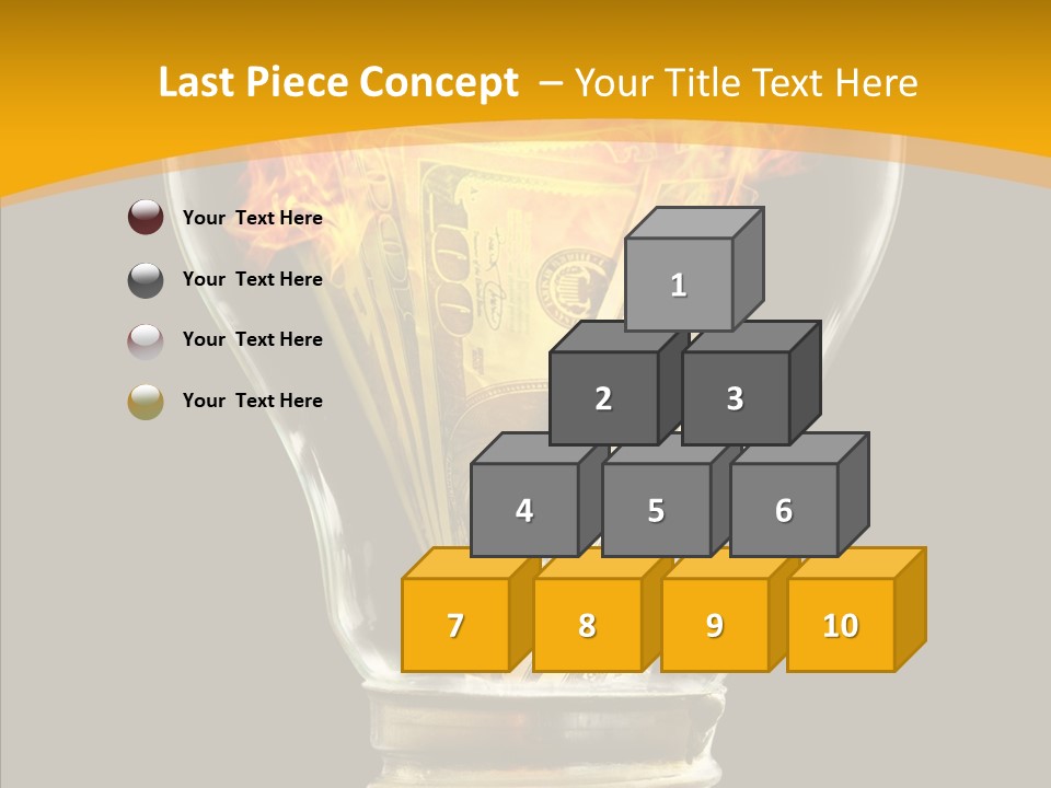 Hold Help Two PowerPoint Template