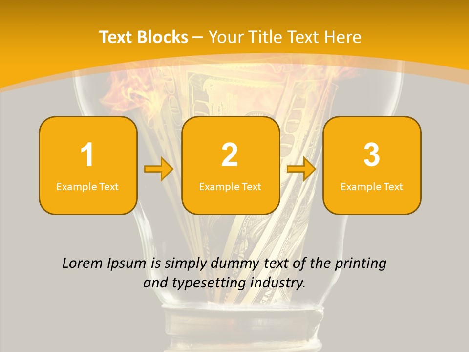 Hold Help Two PowerPoint Template