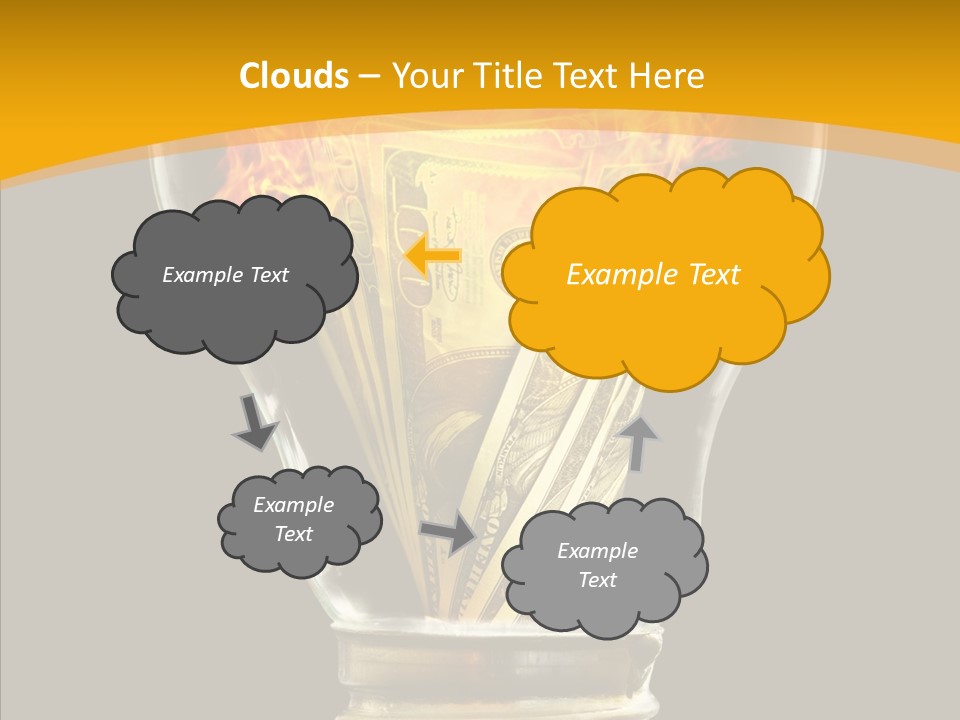 Hold Help Two PowerPoint Template