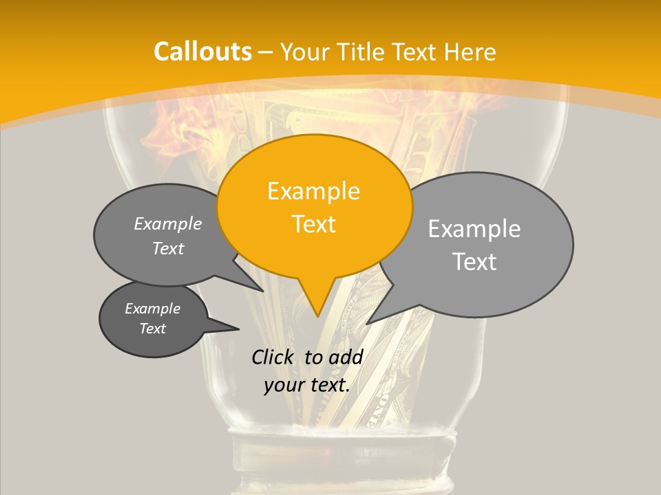 Hold Help Two PowerPoint Template