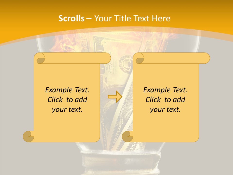 Hold Help Two PowerPoint Template