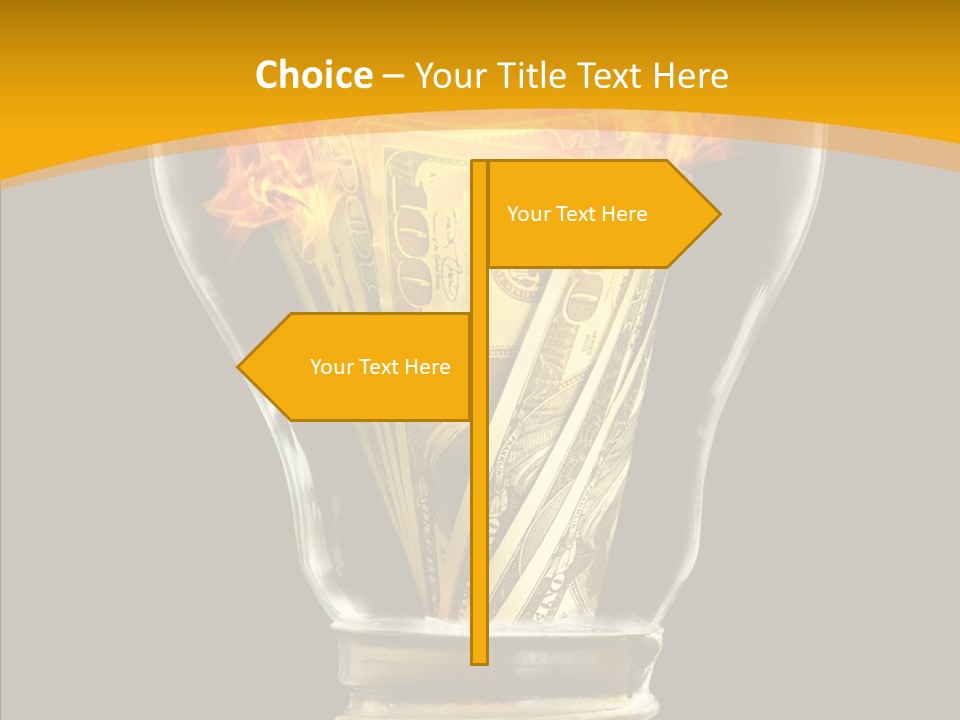 Hold Help Two PowerPoint Template