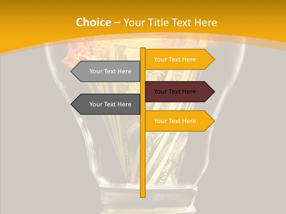 Hold Help Two PowerPoint Template