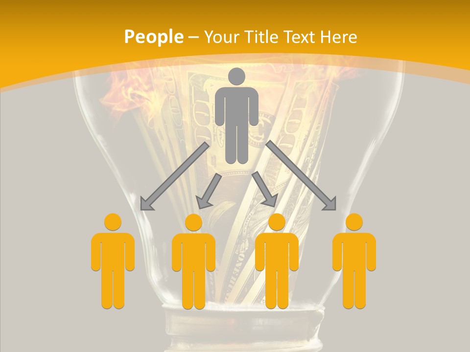 Hold Help Two PowerPoint Template