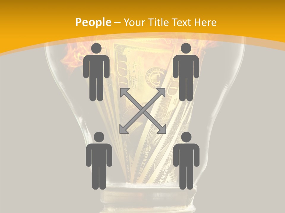 Hold Help Two PowerPoint Template