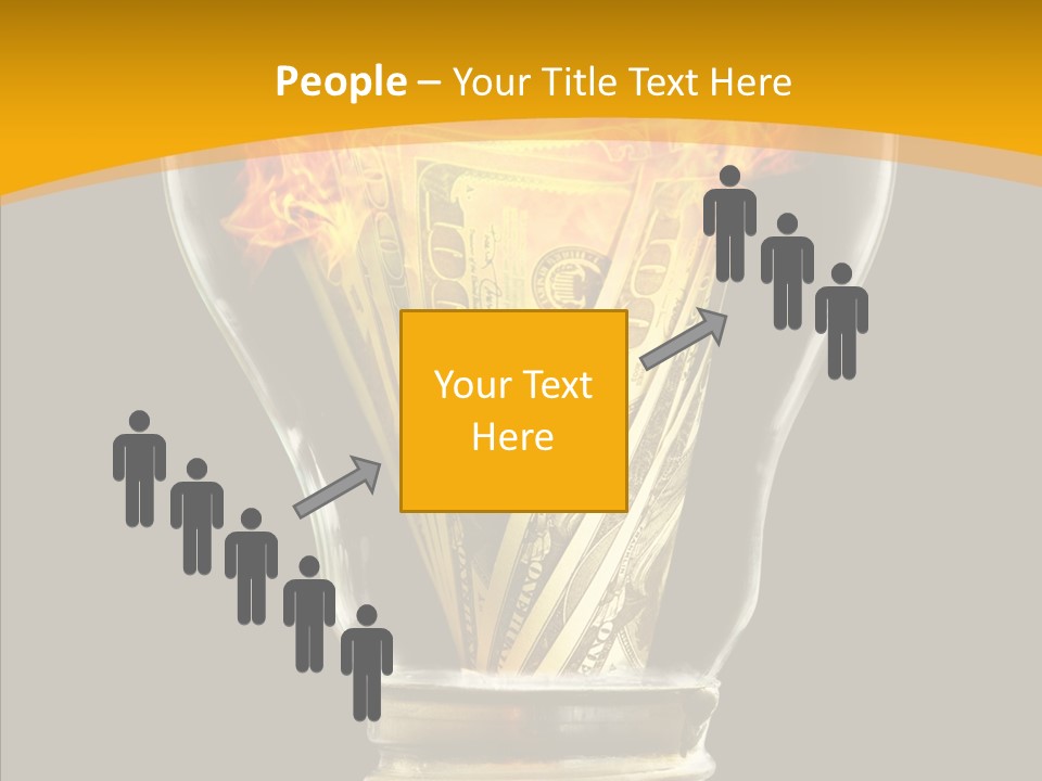 Hold Help Two PowerPoint Template
