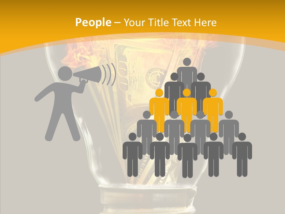 Hold Help Two PowerPoint Template