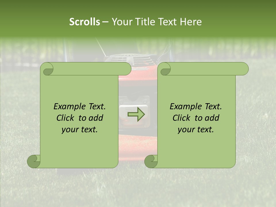 Old Women Help PowerPoint Template