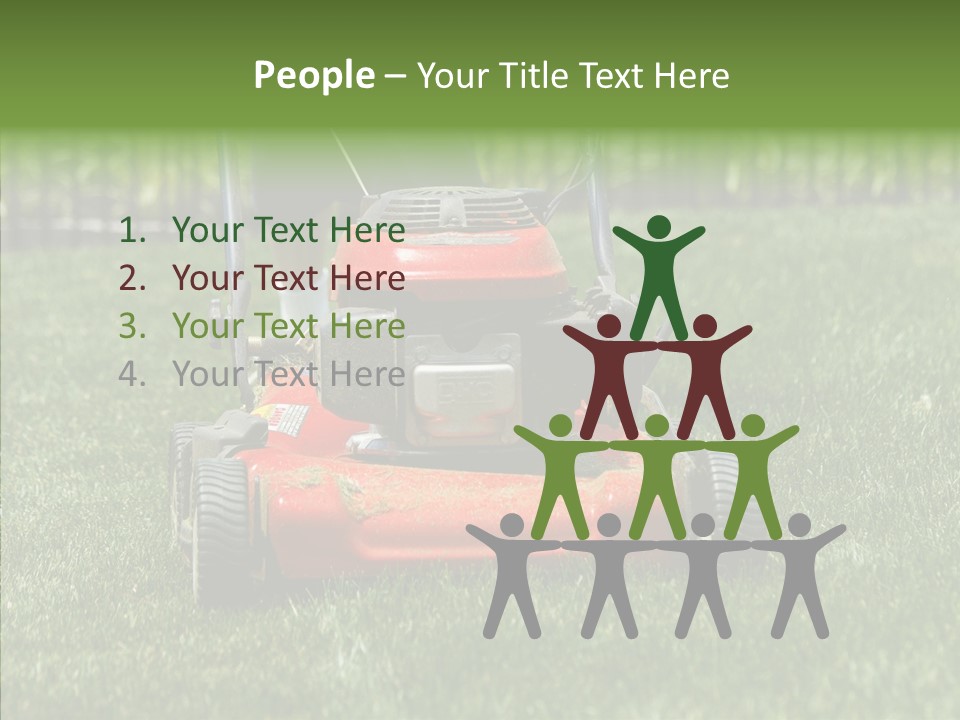 Old Women Help PowerPoint Template