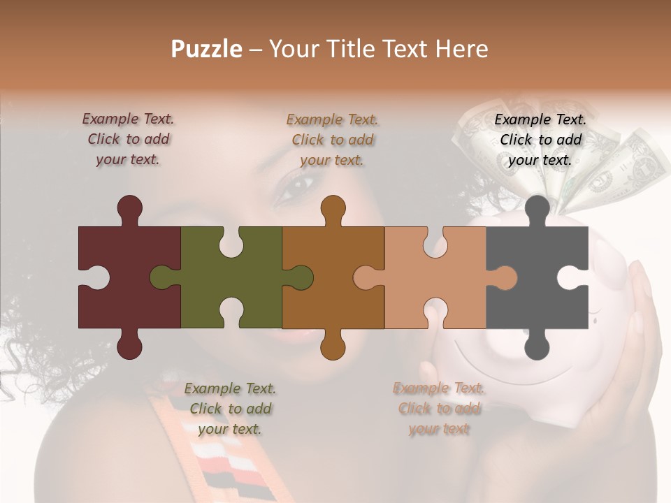 Touching Young Finger PowerPoint Template