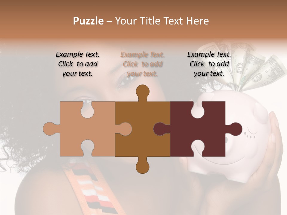 Touching Young Finger PowerPoint Template