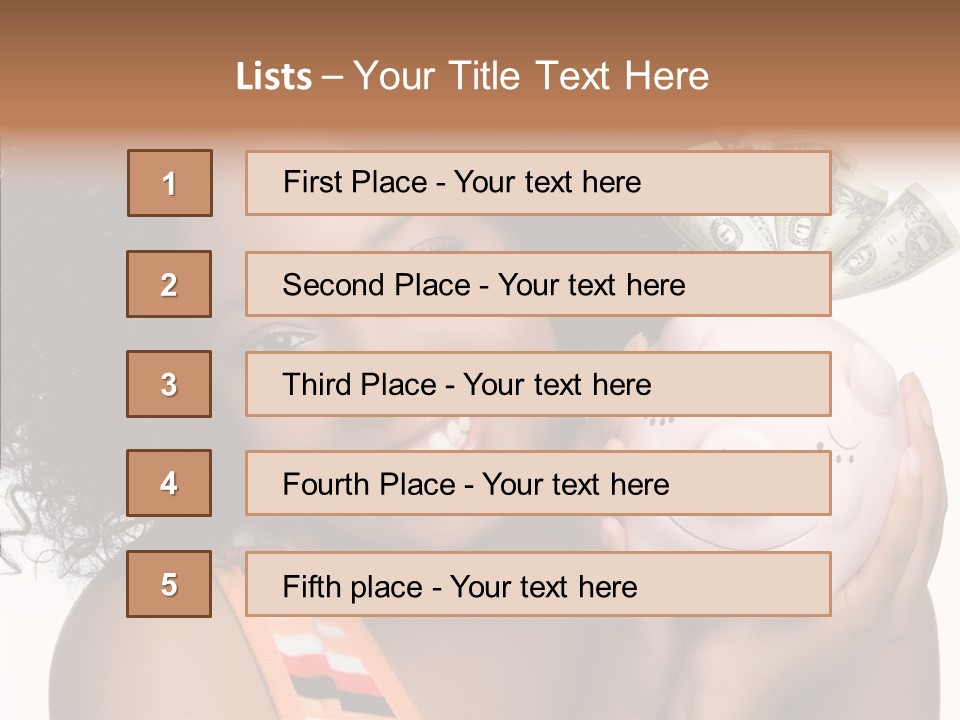 Touching Young Finger PowerPoint Template