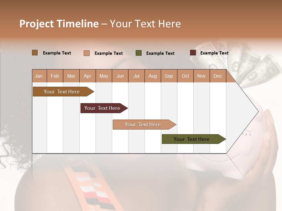 Touching Young Finger PowerPoint Template