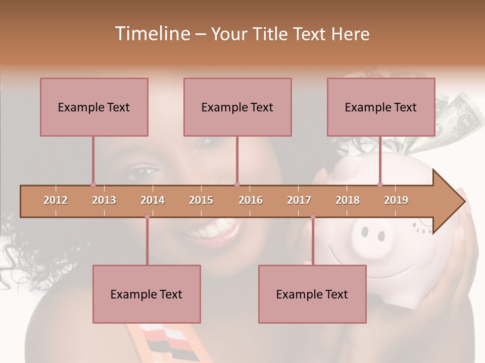 Touching Young Finger PowerPoint Template