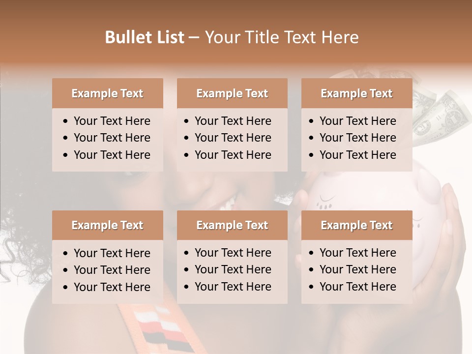 Touching Young Finger PowerPoint Template