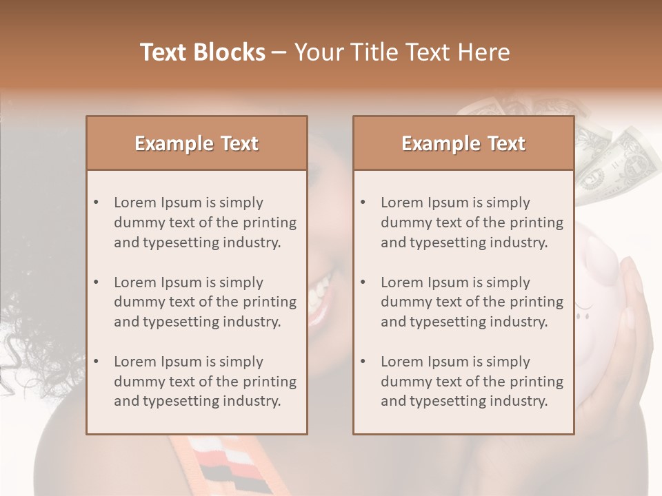 Touching Young Finger PowerPoint Template