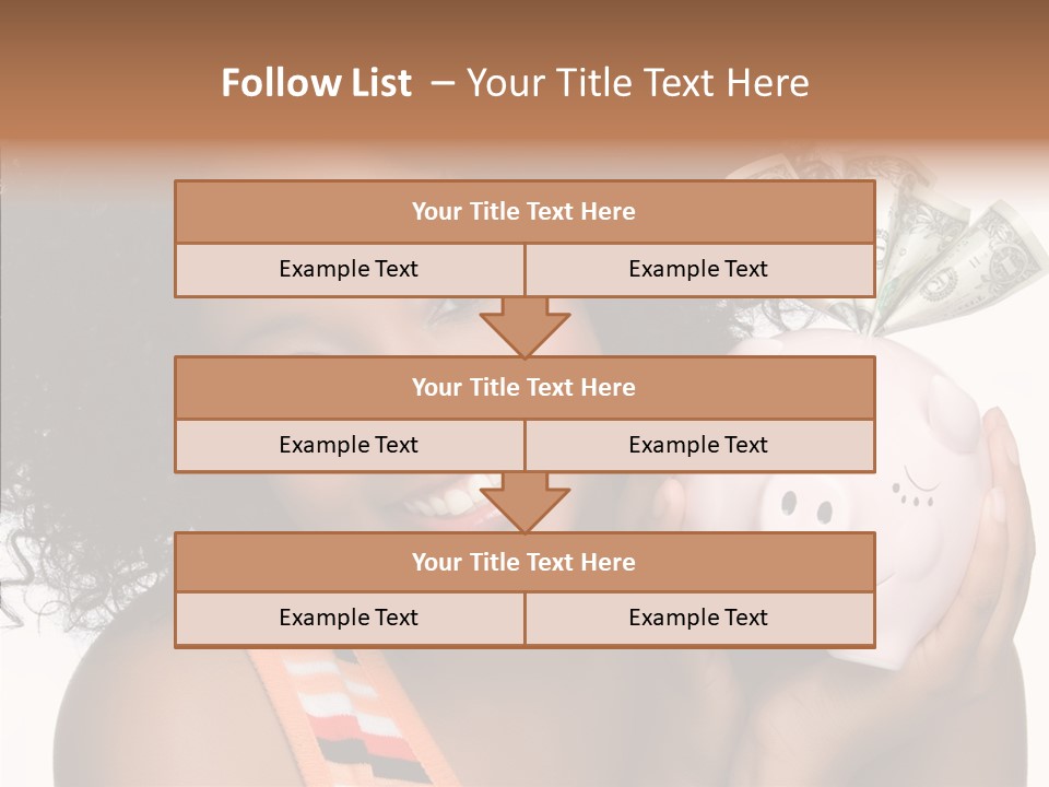Touching Young Finger PowerPoint Template