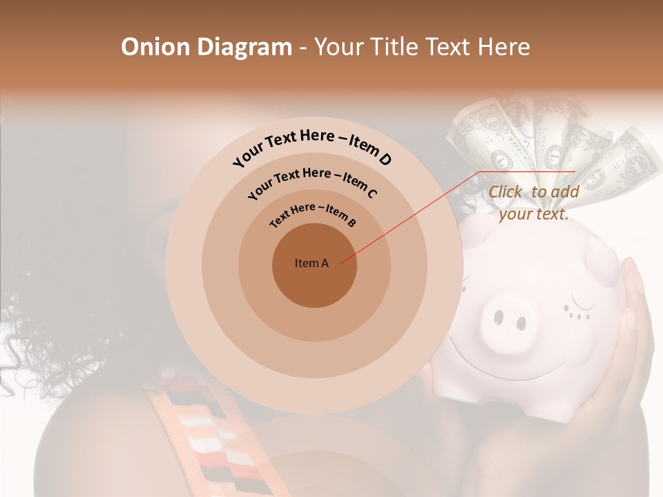 Touching Young Finger PowerPoint Template