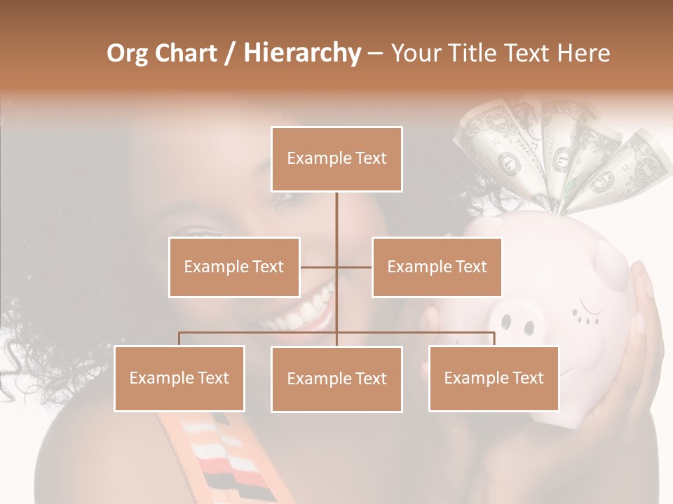Touching Young Finger PowerPoint Template