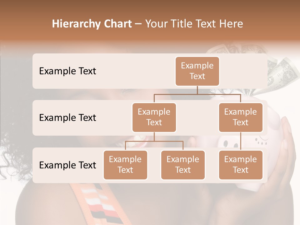 Touching Young Finger PowerPoint Template
