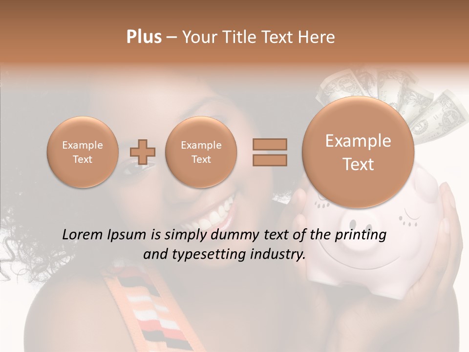 Touching Young Finger PowerPoint Template