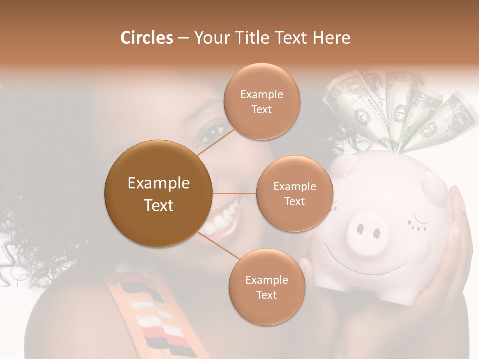 Touching Young Finger PowerPoint Template