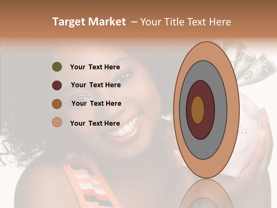 Touching Young Finger PowerPoint Template