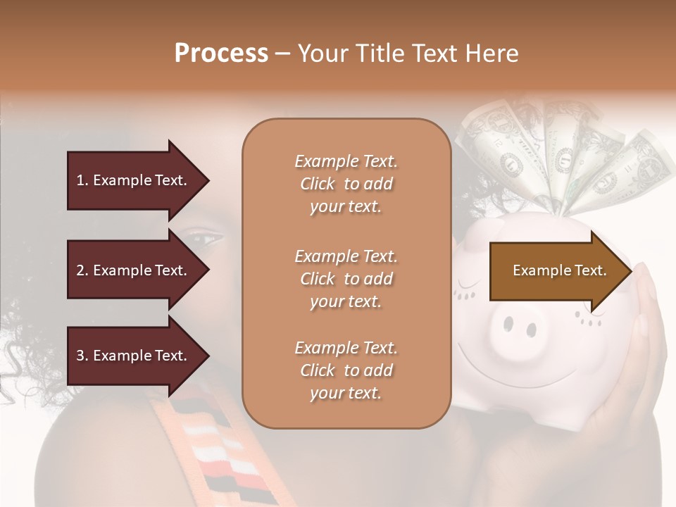 Touching Young Finger PowerPoint Template