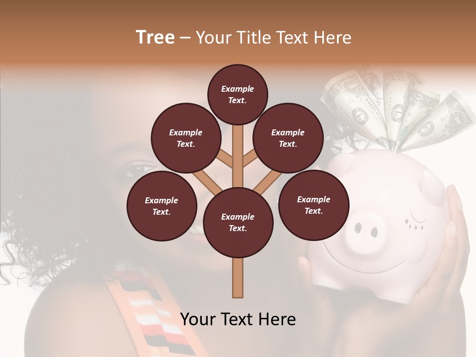 Touching Young Finger PowerPoint Template