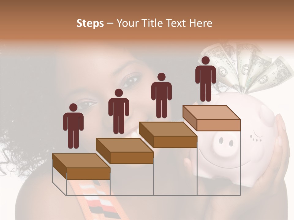 Touching Young Finger PowerPoint Template