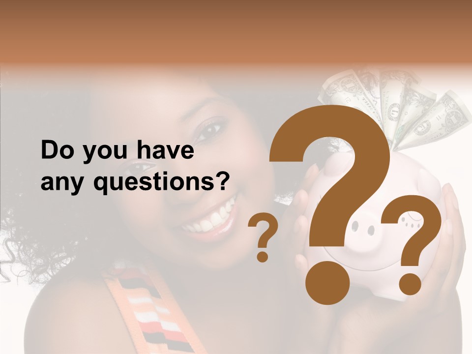 Touching Young Finger PowerPoint Template