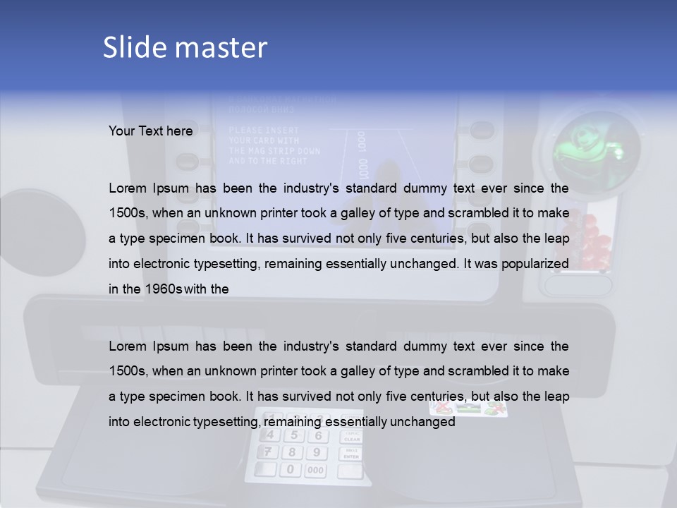 Aging Closeup Elder PowerPoint Template