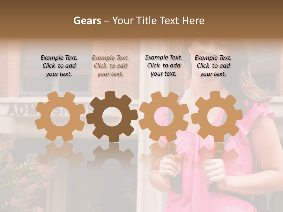 Finger Background Elder PowerPoint Template