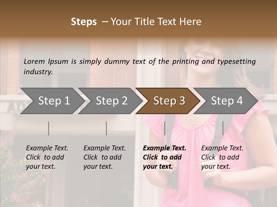 Finger Background Elder PowerPoint Template