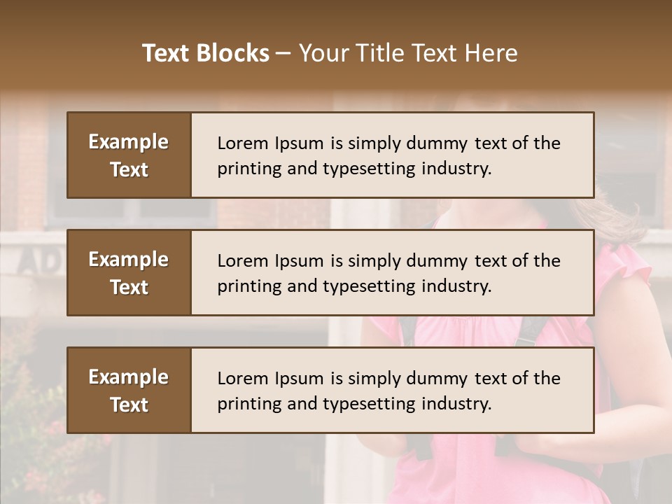 Finger Background Elder PowerPoint Template