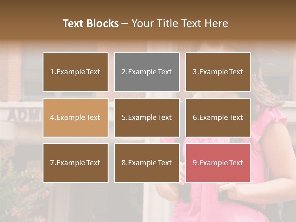 Finger Background Elder PowerPoint Template