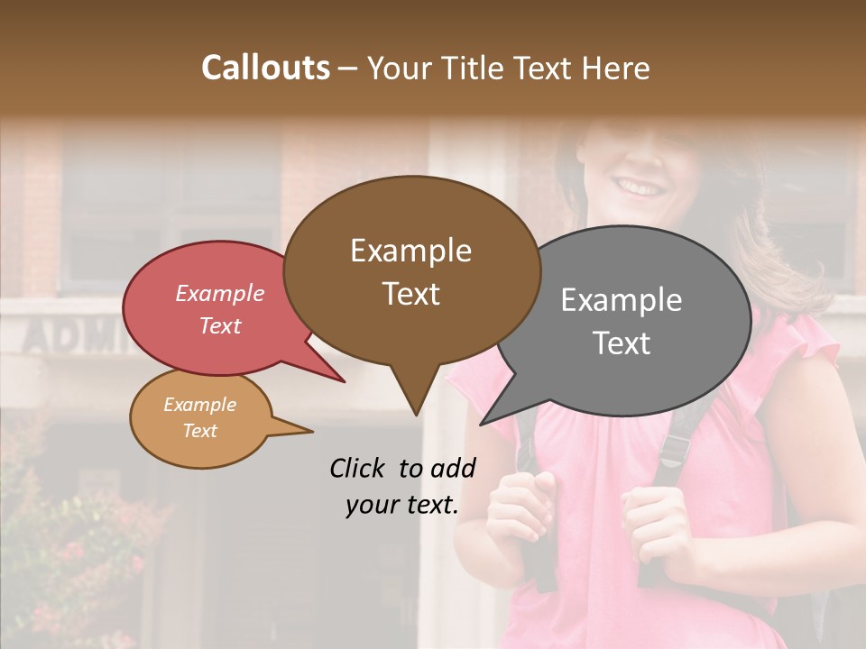 Finger Background Elder PowerPoint Template