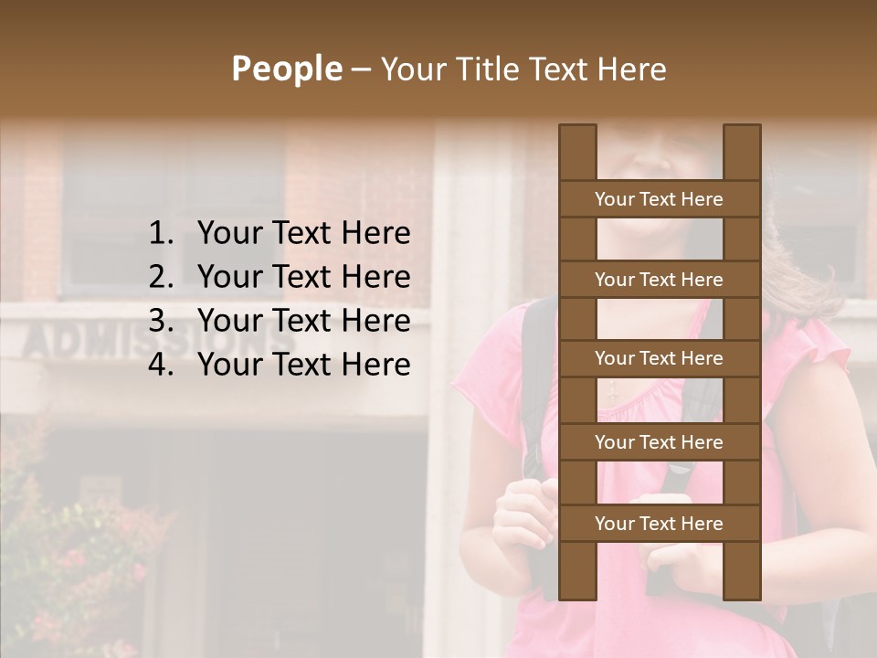 Finger Background Elder PowerPoint Template