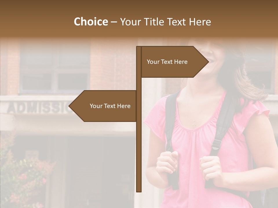 Finger Background Elder PowerPoint Template