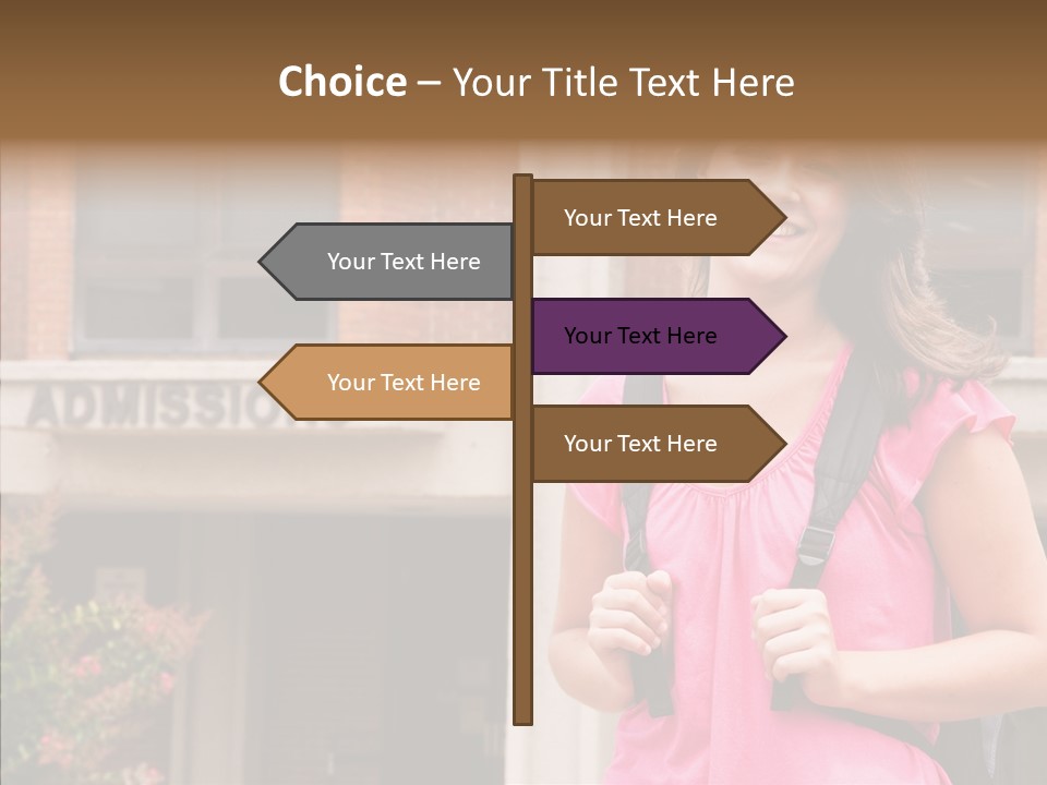 Finger Background Elder PowerPoint Template